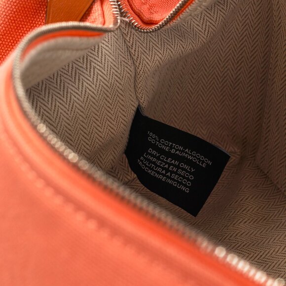 Hermes Bride-a-Brac Small Model Goyave Canvas Case - Picture 14 of 14